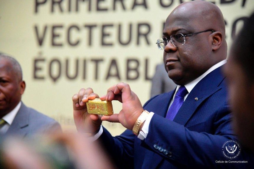 Expédition d’or équitable de la RDC à l’EAU : « C’est ce genre de partenariat que j’avais recherché avec nos voisins pour mettre fin à ce trafic de nos minerais » (F.Tshisekedi)