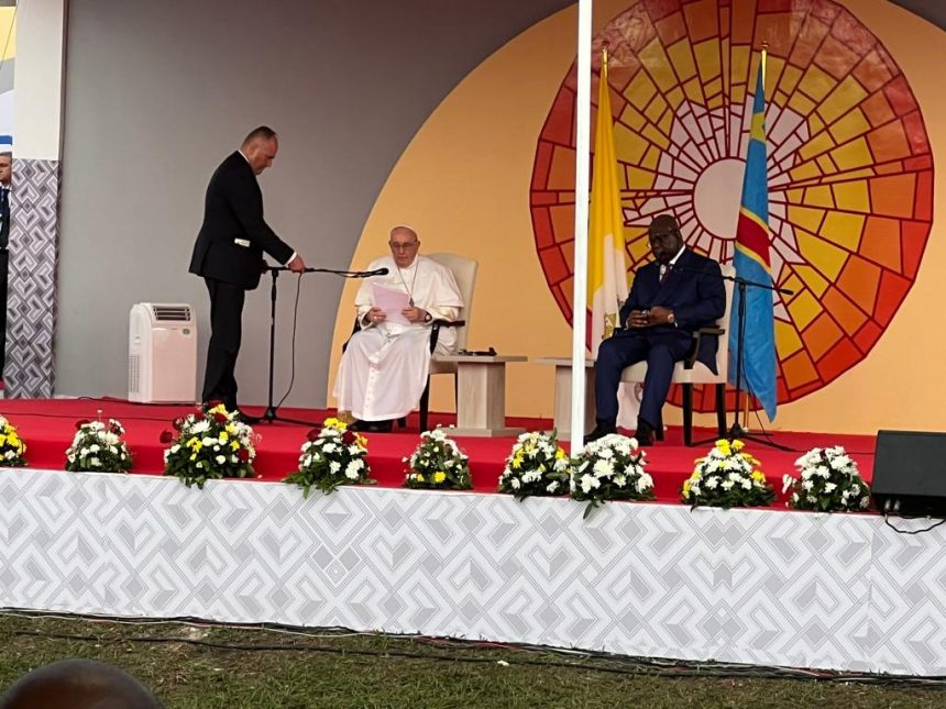 « La RDC est un diamant de la création » ( Pape François)