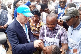 Le Ministre de la santé lance la deuxième phase de la campagne de vaccination à Kisangani